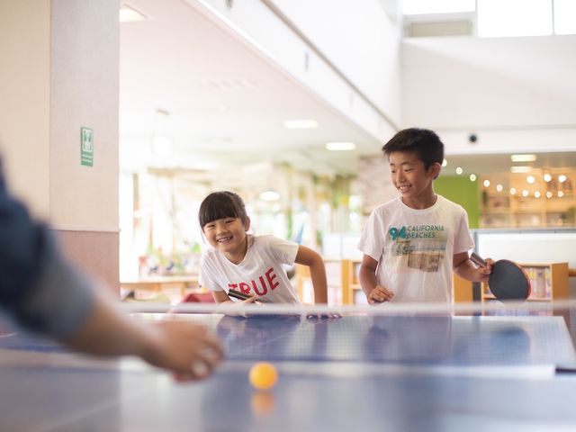 大人気の卓球コーナー_BIO-RESORT HOTEL&SPA O Park OGOSE