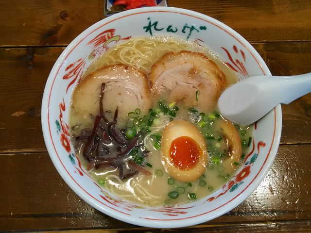 れんげ 熟成とんこつラーメン