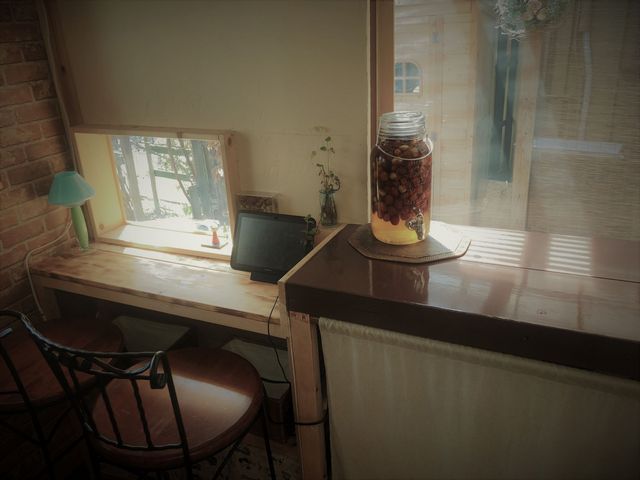 休憩スペース
〜tea room〜_がらす工房 Polaris