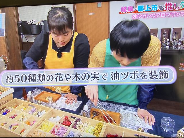 お花も豊富に選べます。_かみのテラス