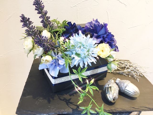 じゃらん限定レッスン!“アーティフィシャルフラワーBOX2”_N-style Flower License School.
