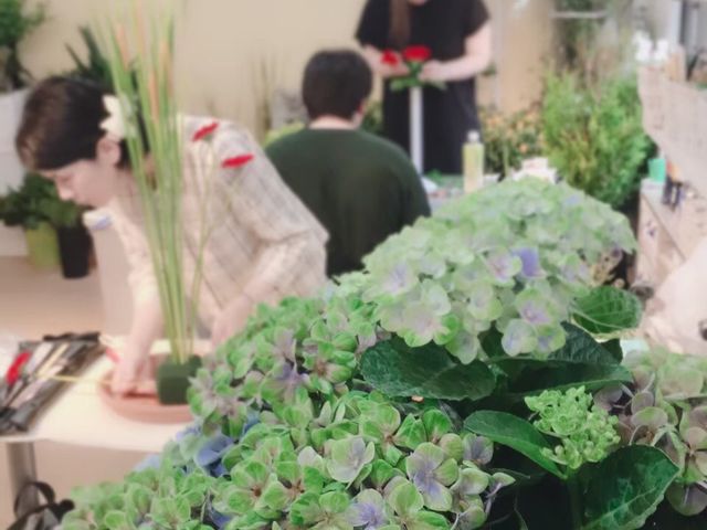 レッスン風景_N-style Flower License School.