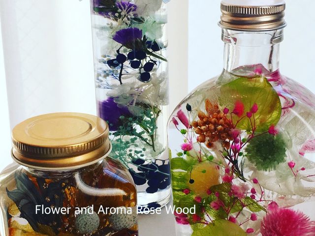 Flower and Aroma Rose Wood