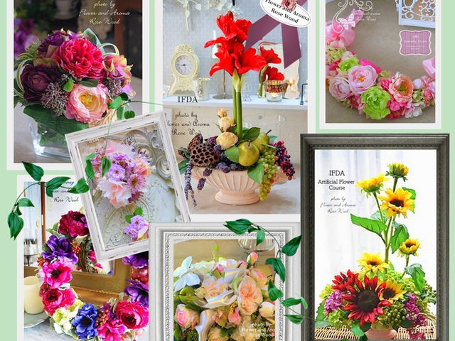 Flower and Aroma Rose Wood