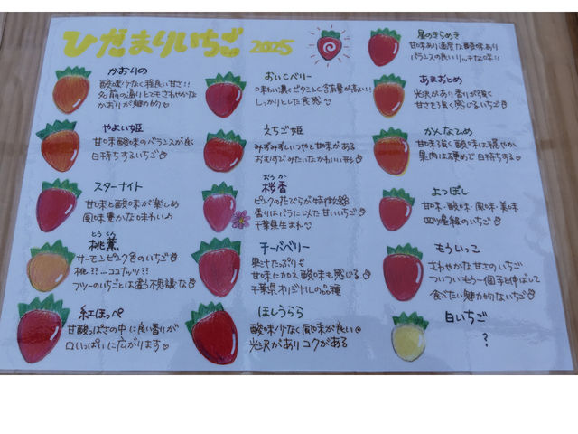 2025年は16品種栽培しております_ひだまり農園