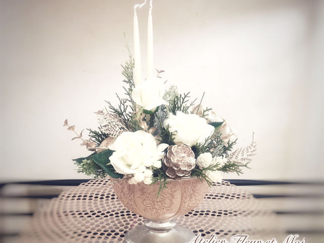 クリスマスアレンジ_Atelier Fleur et Moi