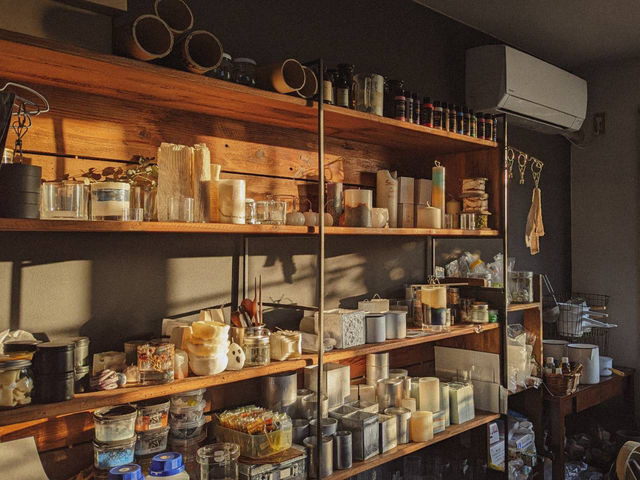 Salt hip candle