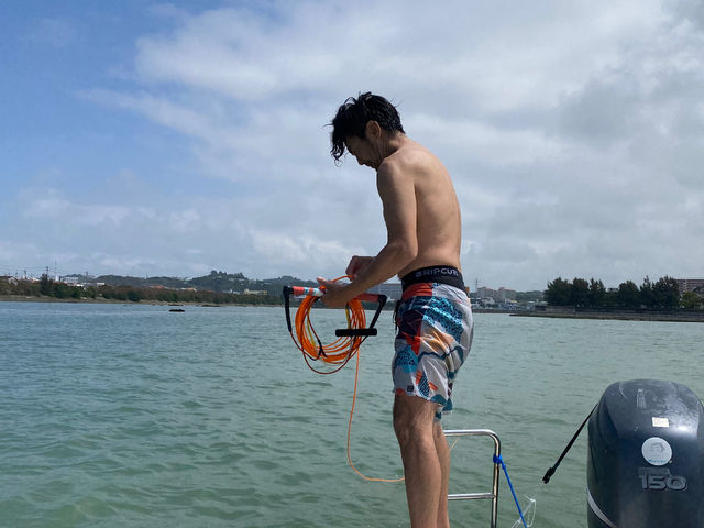 一応、1月です
_KoeiS’ WakeBoard Towing Service