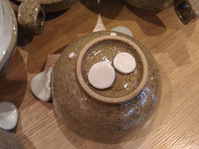 ブタ茶碗_てびねりの陶芸教室