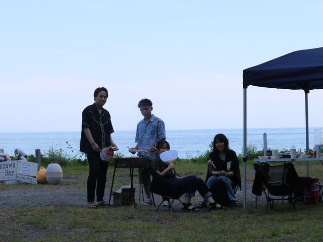 遊び疲れたあとは・・・BBQもご用意出来ますよ。_伊豆トゥク アクティビティ道具のレンタル