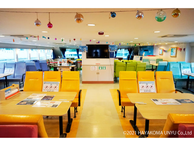 2階座席_神戸シーバス boh boh KOBE