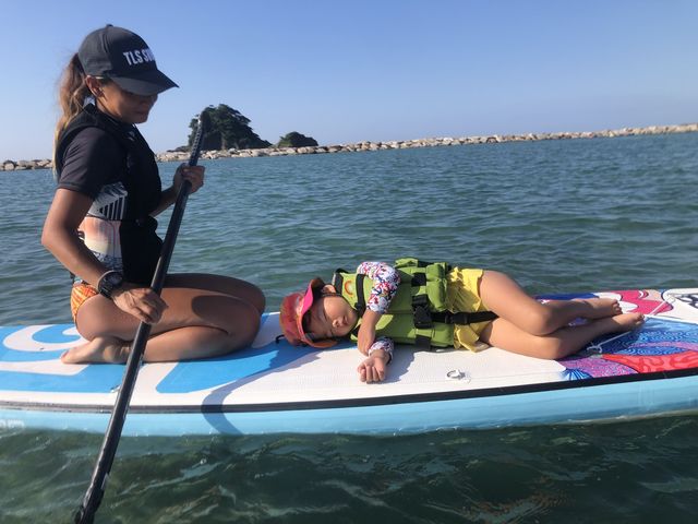小さなお子様はパパやママといっしょにどうぞ(*^^*)_XYZ SUP WADA BASE