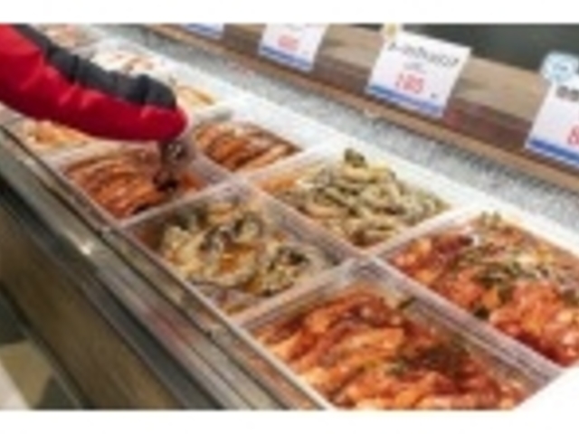 自分の好きなものを好きな分だけ購入するシステムです_魚太郎浜焼きバーベキュー ラグーナ蒲郡店