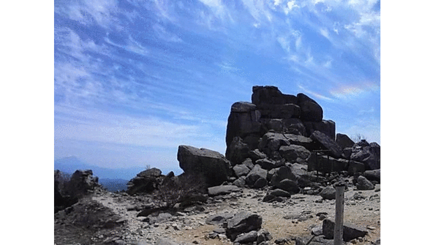 金峰山 五丈岩_Over the age mountain tour
