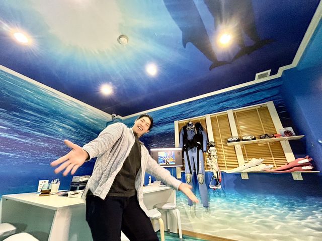 渋谷に新規オープン致伊豆高原ダイビングスクール渋谷店店内写真です!_伊豆高原ダイビングスクール渋谷店
