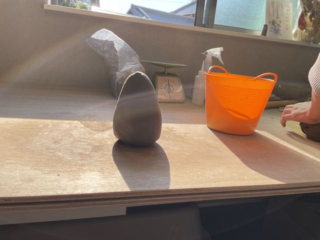 土練をする前の土です_窯翔庵