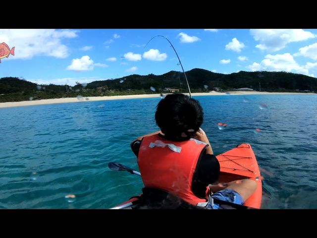 釣りもできます。陸からとは違う魚がヒットしたり!?_あすびや