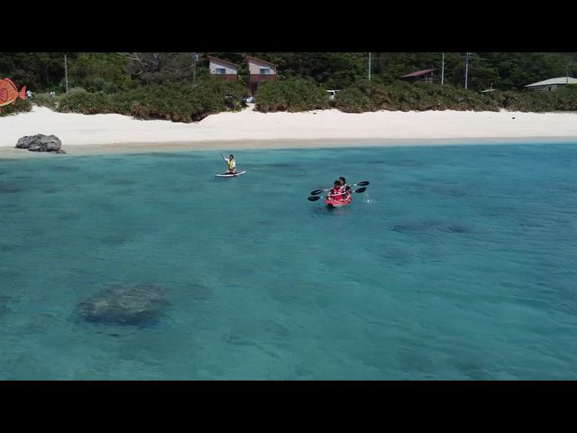穏やかで綺麗な海なら、初めてでも自由に楽しめます_あすびや