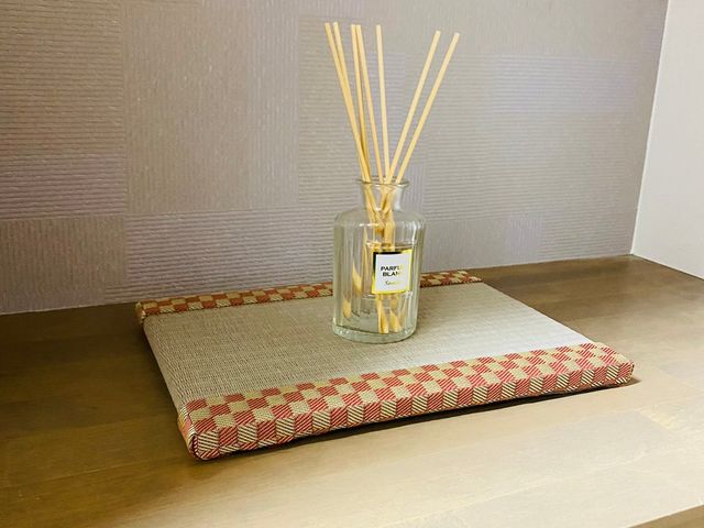 トイレの消臭にどうそ_みづほ室内工業 畳小物作り体験