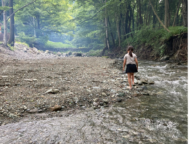 敷地内川_秩父定峰清流キャンプ場