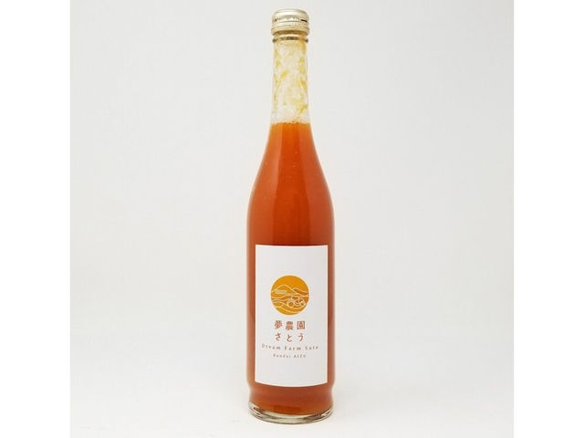 最優秀賞受賞トマト使用秋トマトジュース1500円 詳しくはお問い合わせください!_夢農園さとう