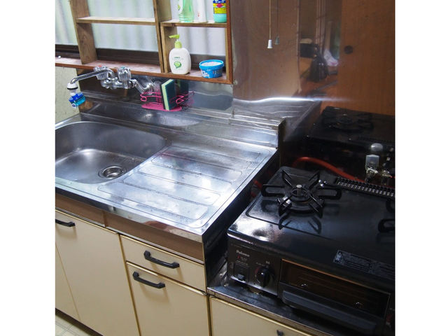 キッチンもあるから装備は最低限でもOK。
洗剤、スポンジも完備しております。
_CHARM-CAMP