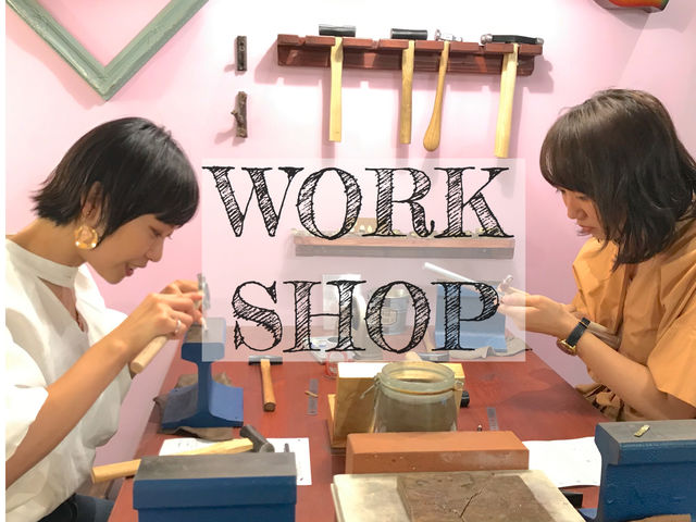 作業スペース
&
制作風景_KOTORODROP