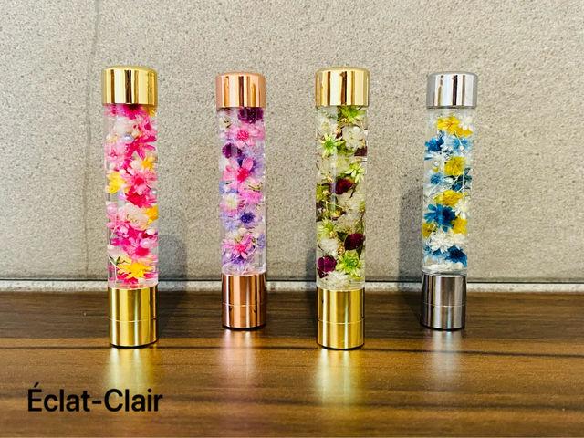 ハーバリウム印鑑♪
3週間以上前の予約をお願い致します。_Eclat-Clair