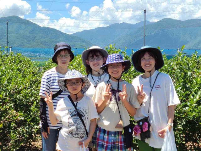 ブルーベリー狩り_豊かな実り農縁 ブルーベリーlov.