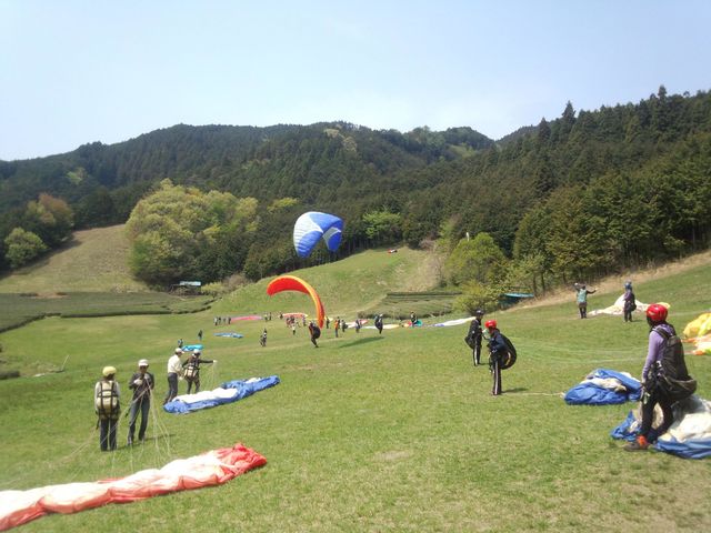 講習風景_堂平スカイパーク パラグライダースクール