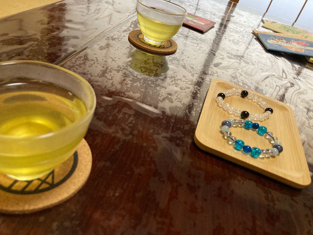 お茶を飲みながら一口法話_体験工房 寺スペース
