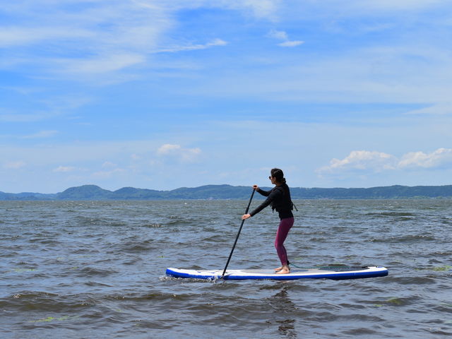 SUP体験もございます!_Retreat Tabi Yoga