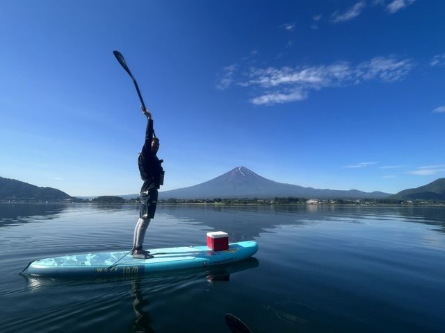 富士山をバッグにSUP体験!_A_STAND Mt,Fuji