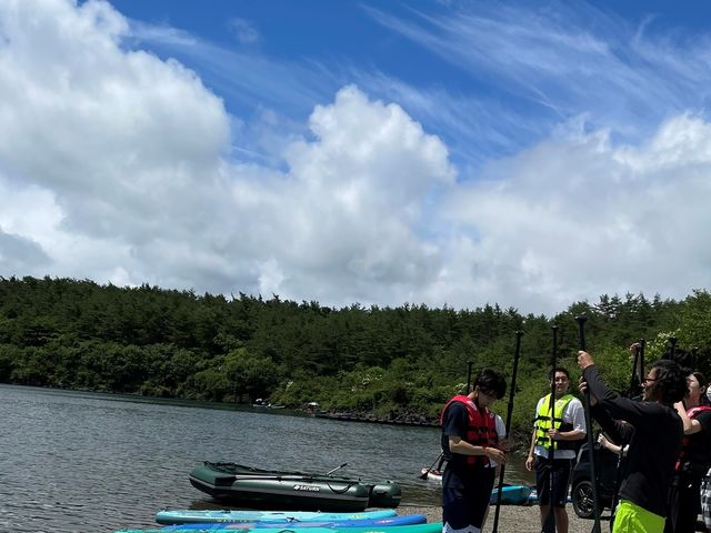 陸上レクチャー風景_A_STAND Mt,Fuji