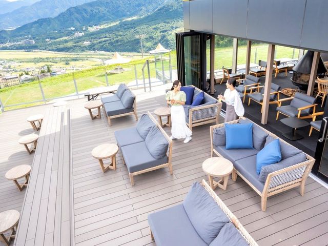 展望テラス&カフェ_ザ・ヴェランダ石打丸山/石打丸山スキー場