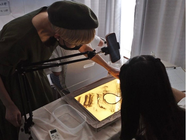 ステージで活躍、プロのサンドアーティストが指導致します。_Caveサンドアート教室