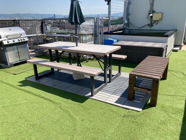 高槻屋上BBQ