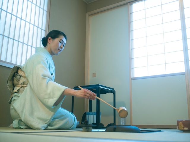 着物の貸出もしております。_茶道教室心ゝ庵