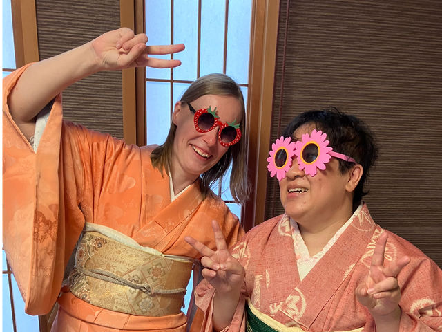 自分で着物を着るのは楽しい!_HANA