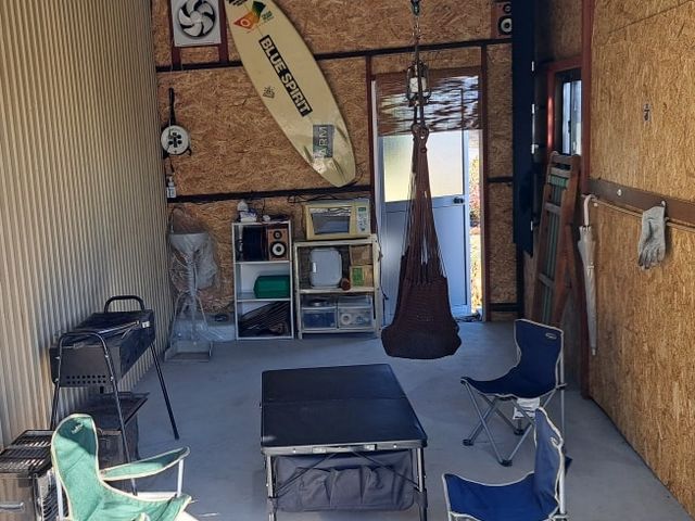 ガレージBBQ施設(全天候型)(有料)※飲食物のみご用意ください。_しの389安曇野ステーション