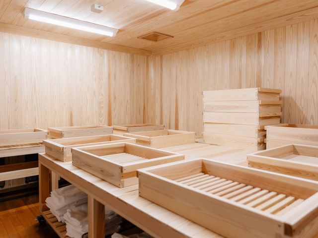 前日光醸造所の麹室になります。糀を作る専用の部屋で実際にお見せすることはできません。_前日光醸造所