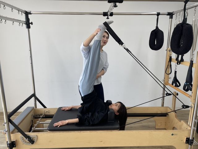 インストラクターによるパーソナルレッスンB_sr pilates studio 四谷