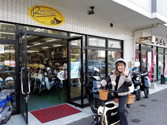 お店の外観になります!
中に様々なバイクをご用意しております。_バイクショップライズ