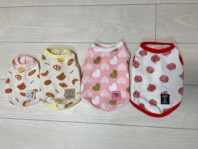 まずはタンクトップをつくってみよう!_犬服教室 CHERRY-LOULOU
