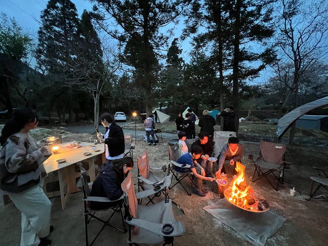 BBQ、焚き火も出来ます!_AOU no MORI