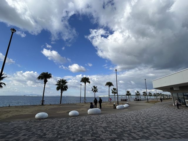 りんくうプレミアムアウトレットまで徒歩3分_waterfront kitchen garden