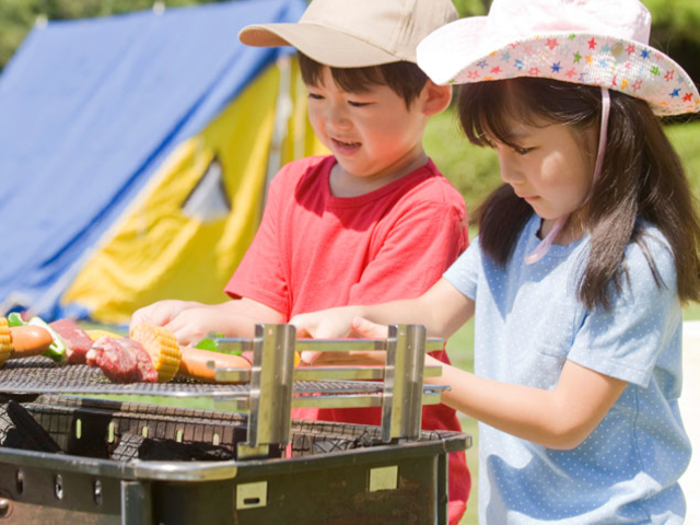 とくとくプランのBBQ体験の昼食_Blapper