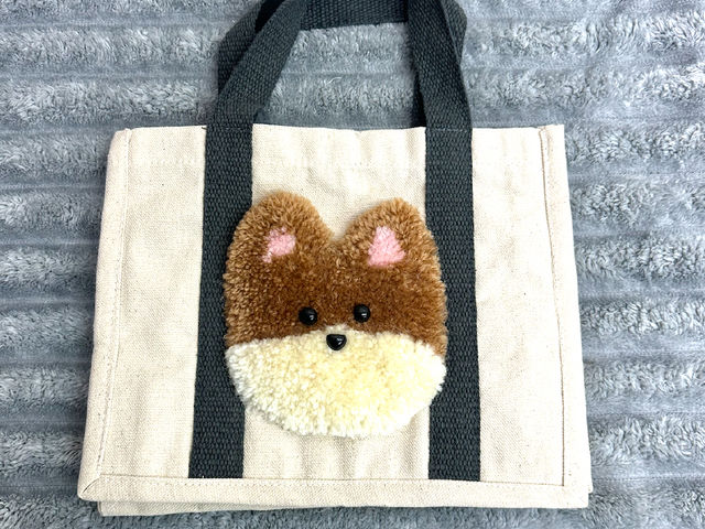 (おともバック)愛犬、愛猫、愛鳥、愛ハムスターなどなどペットちゃんを作って一緒にお散歩しませんか??_タフティングスタジオTONE