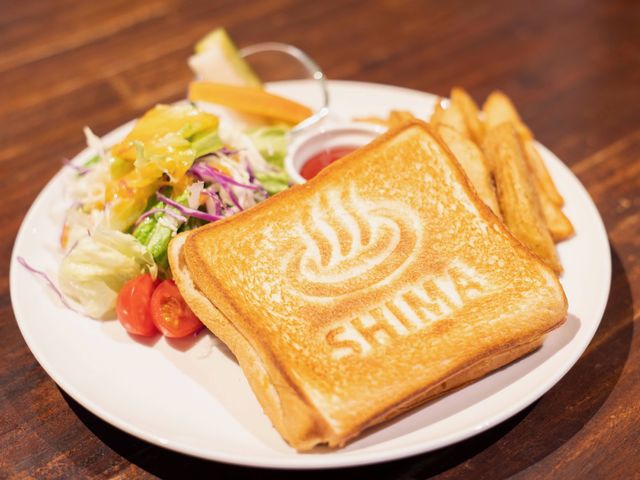 ホットサンド_四万温泉 柏屋カフェ