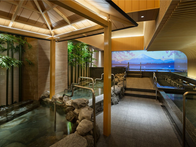 大浴場_うめきた温泉 蓮 Wellbeing Park